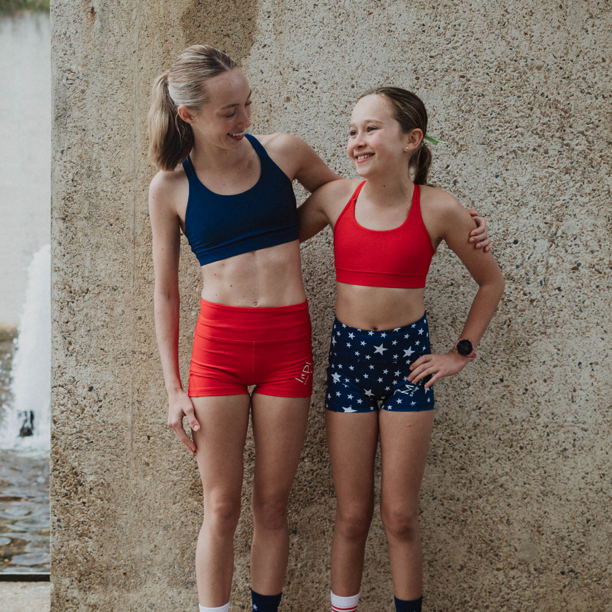 IMPI Running Loop Bra Top - Red