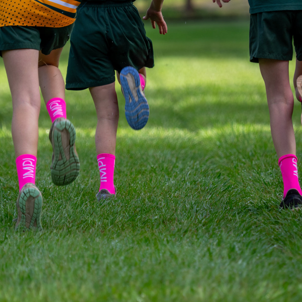 IMPI Socks - Hot Pink/White