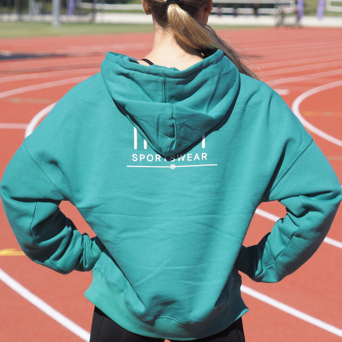 green IMPI hoodie