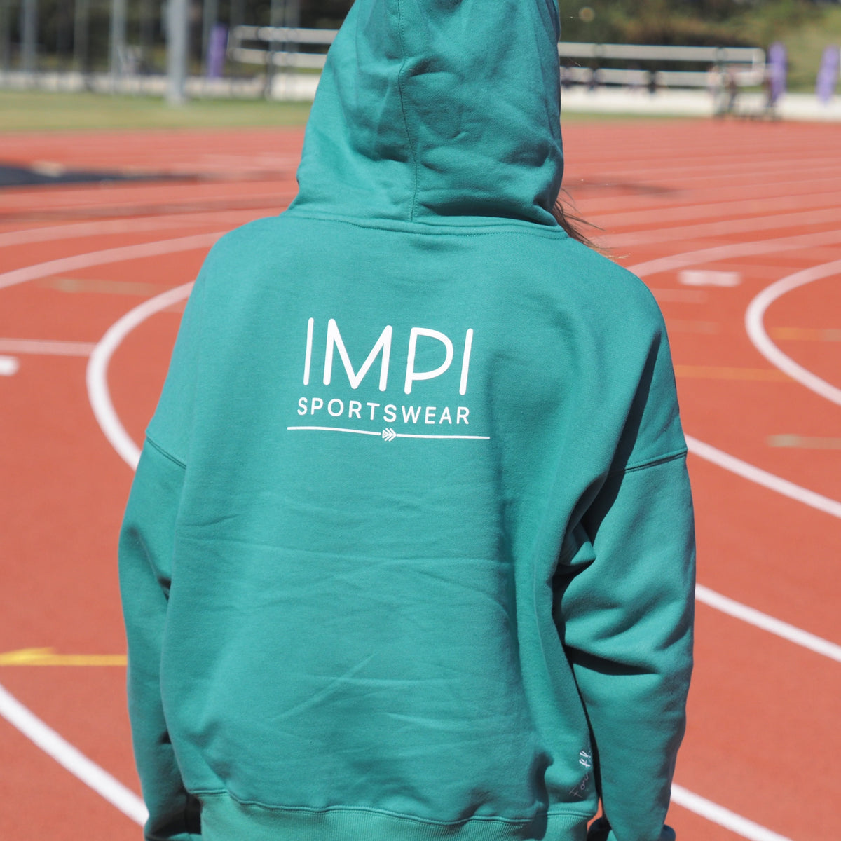 green IMPI hoodie
