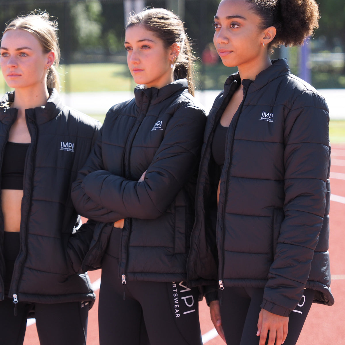 IMPI Puffer Jacket - Black