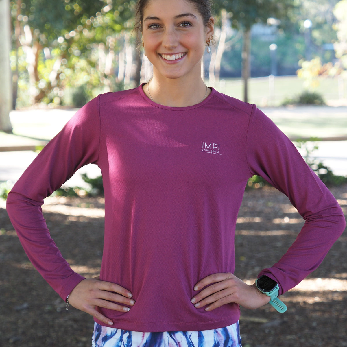 long sleeve running tee