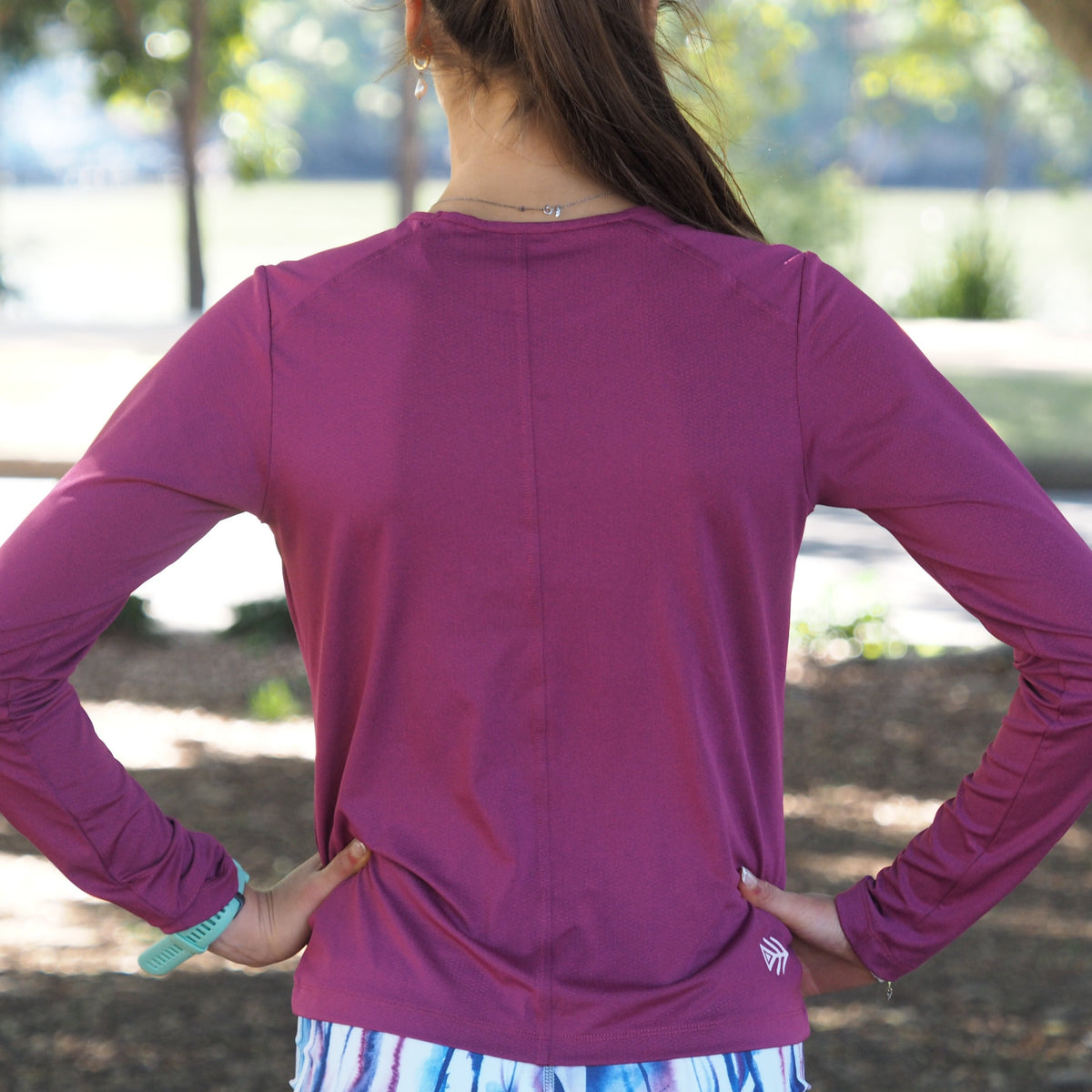 long sleeve running tee