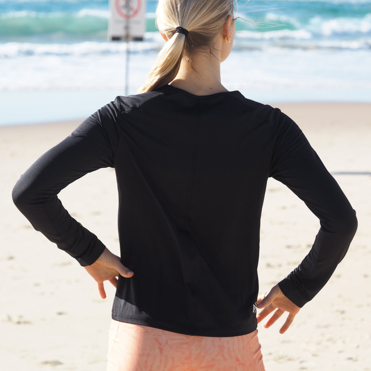 long sleeve running tee