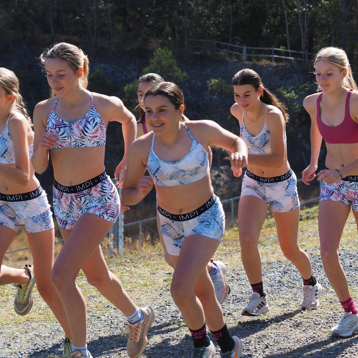 snake skin running shorts