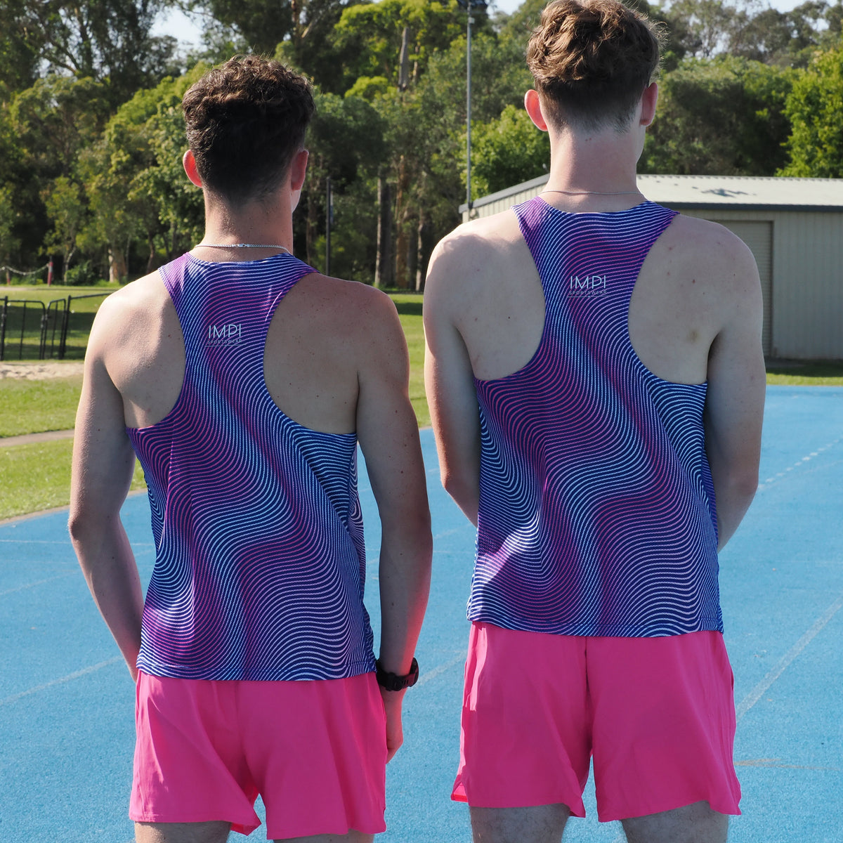 boys bright running shorts