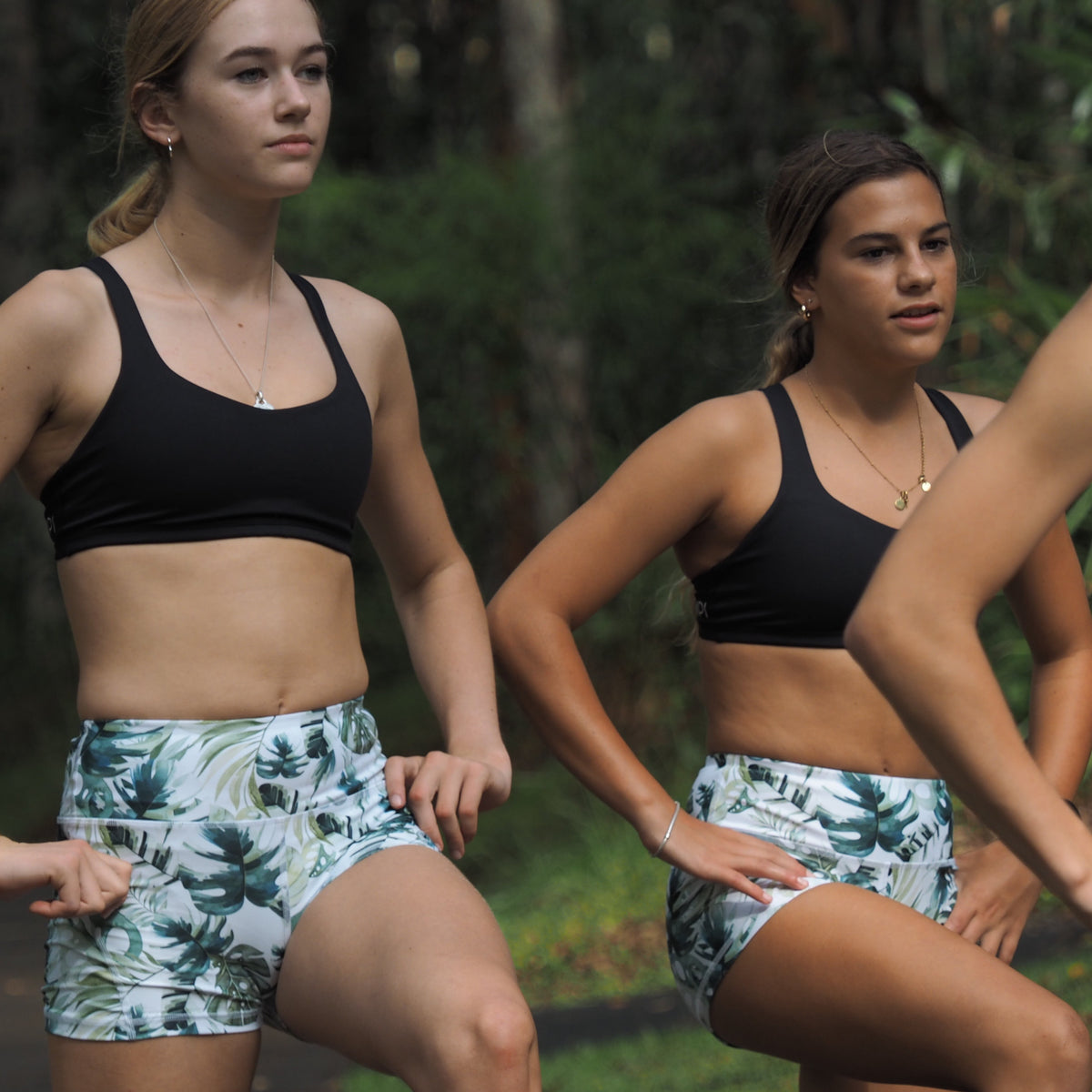 rain forest running shorts