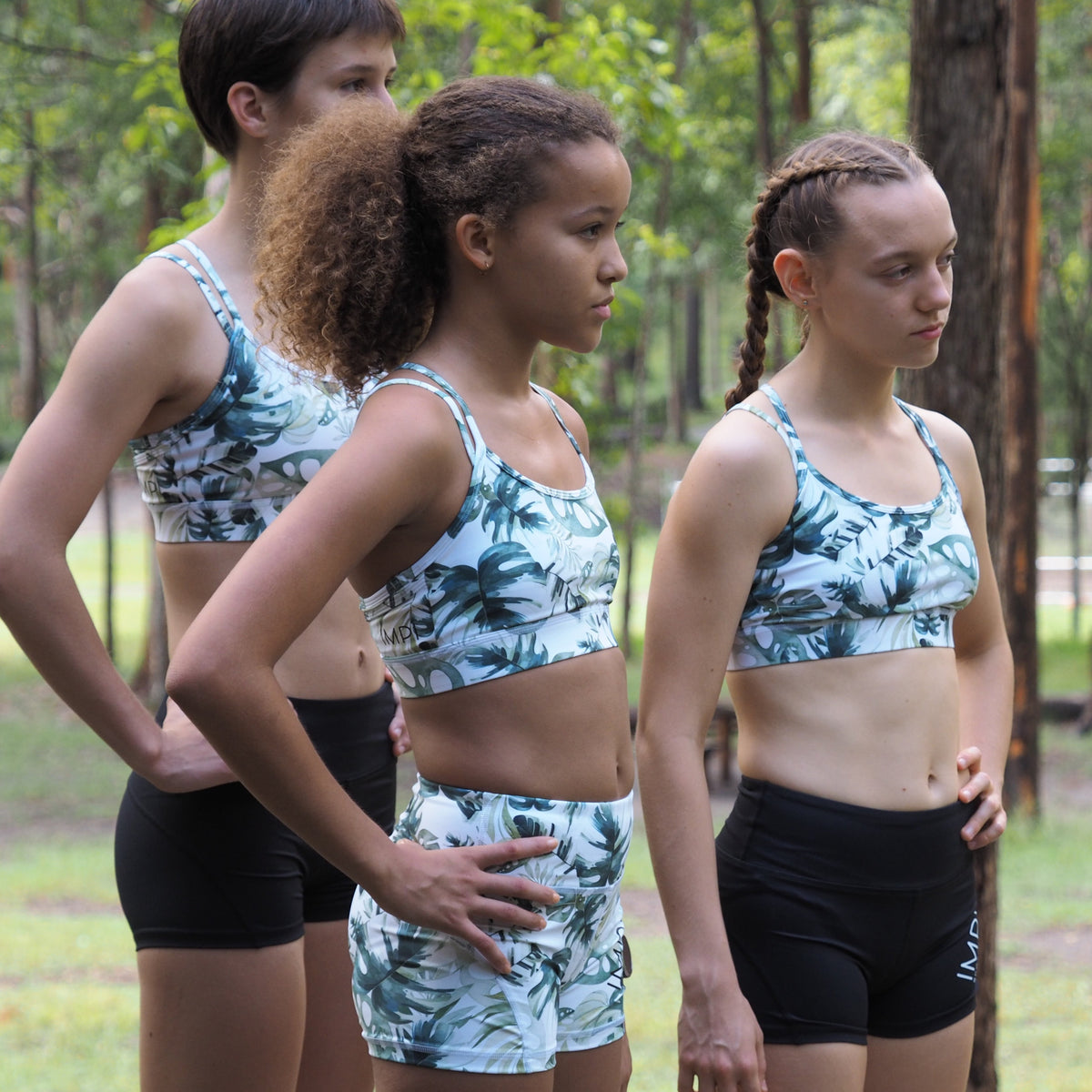 rain forest running shorts