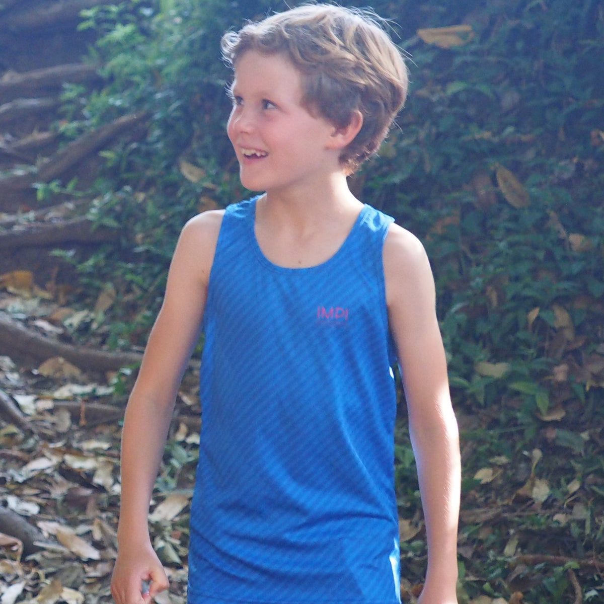 boys running singlet
