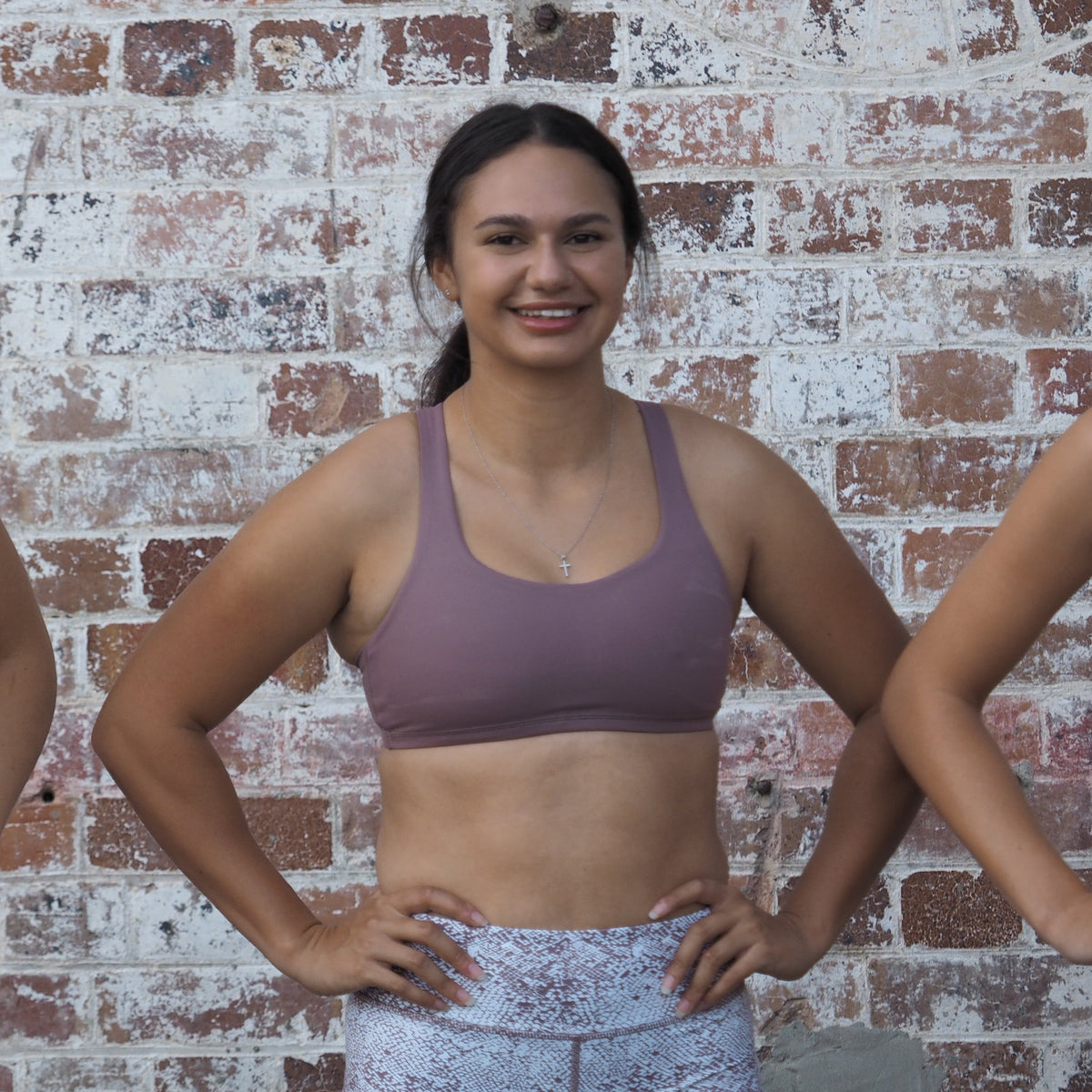 IMPI brown crop top