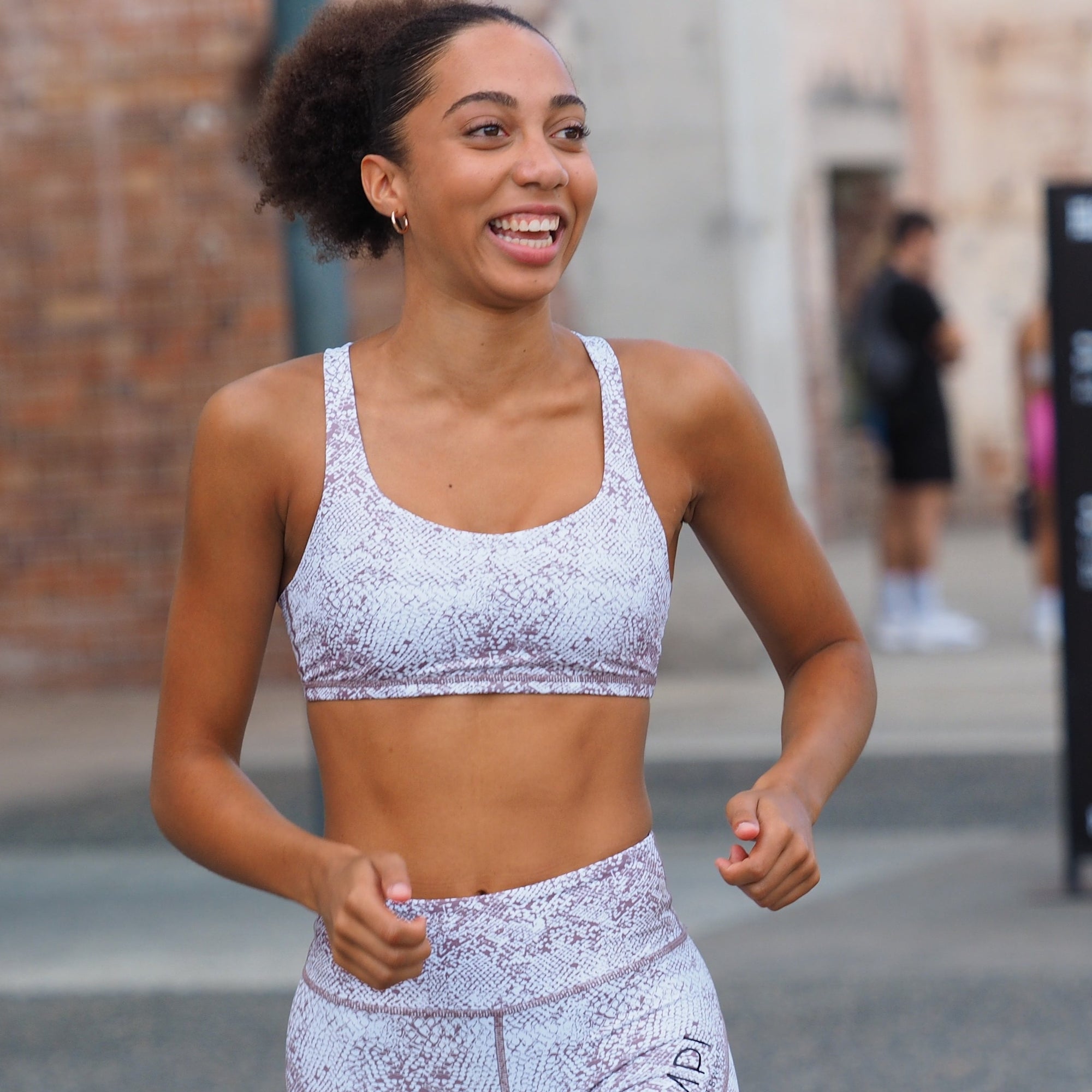 IMPI snakeskin bra top