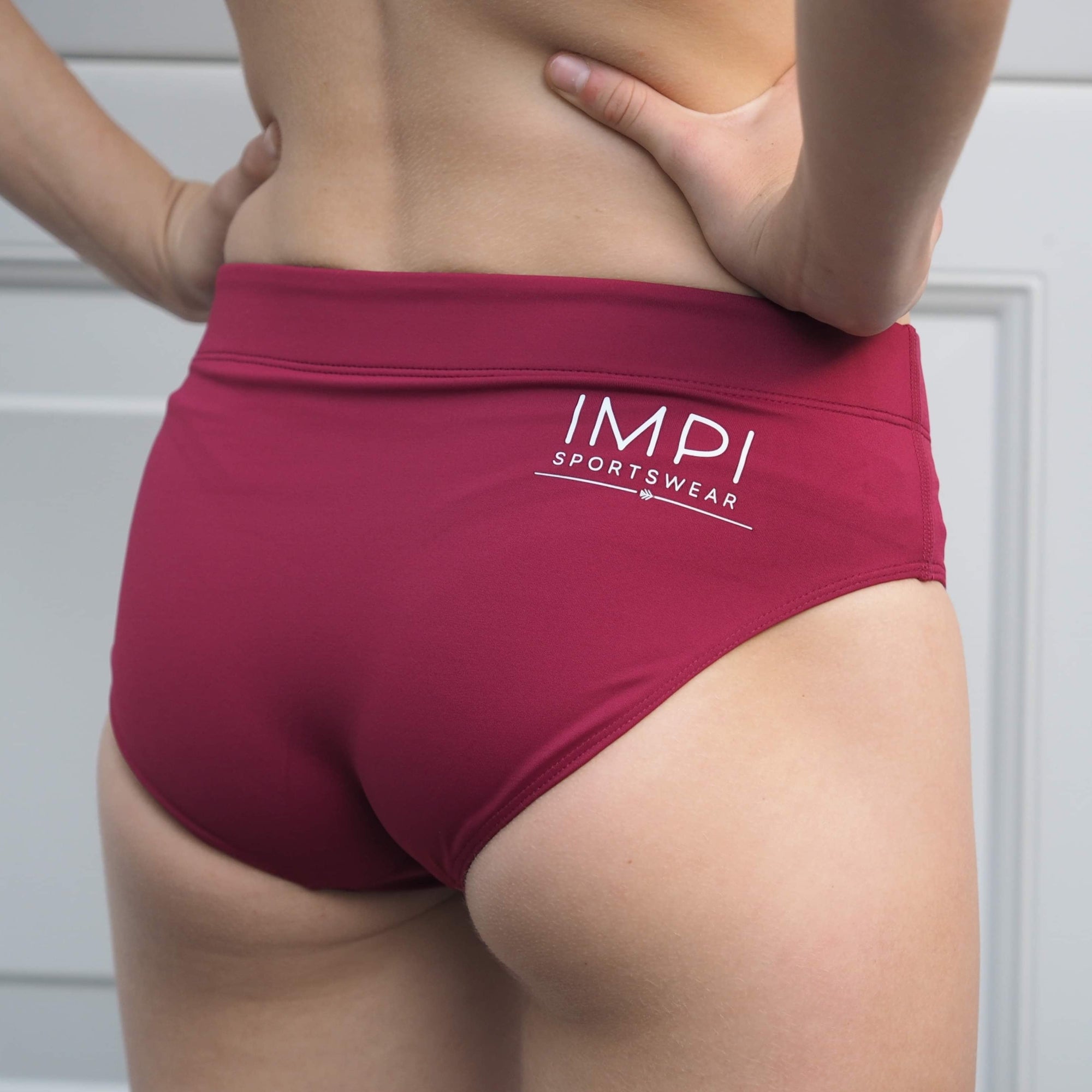 maroon racing briefs