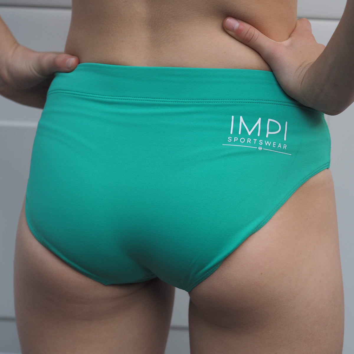 apple green racing briefs